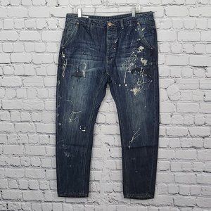 Man X OneTeaspoon Cowboy Mr Golds Jeans Size 30R NEW WITH TAGS  (UNISEX)